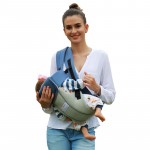 Updated 2-30 Months Breathable Multifunctional Front Facing Baby Carrier Infant Baby Sling Backpack Pouch Wrap Baby Kangaroo