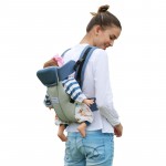 Updated 2-30 Months Breathable Multifunctional Front Facing Baby Carrier Infant Baby Sling Backpack Pouch Wrap Baby Kangaroo