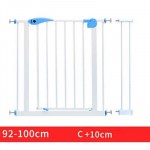 66~84cm Babysafe iron Gate Child Baby Stair Fence Pet Dog Grid Railing Isolating garden gate