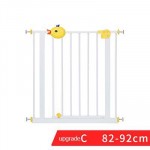 66~84cm Babysafe iron Gate Child Baby Stair Fence Pet Dog Grid Railing Isolating garden gate