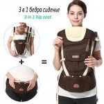 8 in 1 Ergonomic Baby Carrier sling  Breathable baby kangaroo hipseat backpacks carriers removeable backpack sling