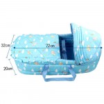 Portable Baby Carrycot 0-7 month Infant Bed Easy Carry Newborn  Travel Bassinet Baby Sleeping Basket Folding Cot Bed Cradle