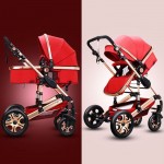 Baby Stroller 3 in 1 With Car Seat High Landscope Folding Baby Carriage For Child From 0-3 Years Prams For Newborns