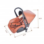 Car Seat For Newborn Baby 3 Point Safety Harness Car Basket For 0 to 12 Month Cradle For Infant Matched With Aulon Stroller