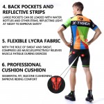 X-Tiger  Pro Cycling Set Mans Racing Bicycle Clothing Pro MTB Racing Bike Clothes Maillot Ropa Ciclismo Cycling Jersey Set