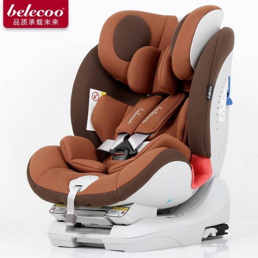 Brand baby car seat  EU belecoo car seat with child safety seat 0-6 year old baby lying isofix interface two face with base gift