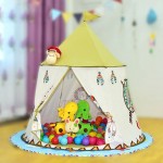 YARD Portable Princess Castle Play Tent Children Teepee Tent Children's Tent Playhouses for Kids