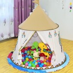 YARD Portable Princess Castle Play Tent Children Teepee Tent Children's Tent Playhouses for Kids