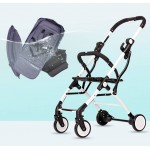 Baby Stroller Plane Lightweight Portable Travelling Pram Children Pushchair