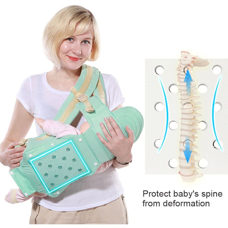 Baby Carrier Multifunction Toddler Backpack Sling Infant Hip Seat Newborn Kangaroo Hipseat With Diaper Bag  (9)